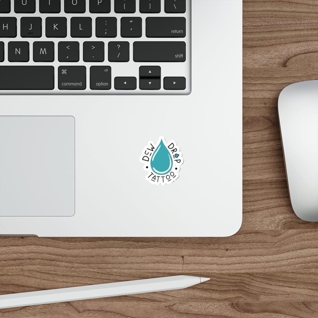 Droplette  — Blue Waterdrop Vinyl Decal
