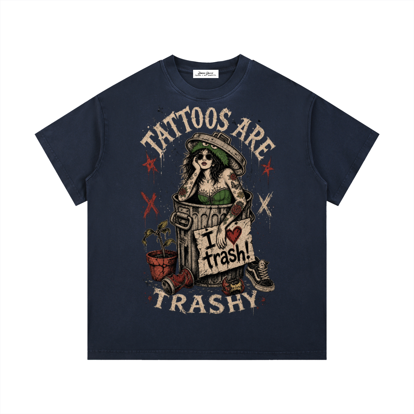 Vintage Wash Cotton T-Shirt