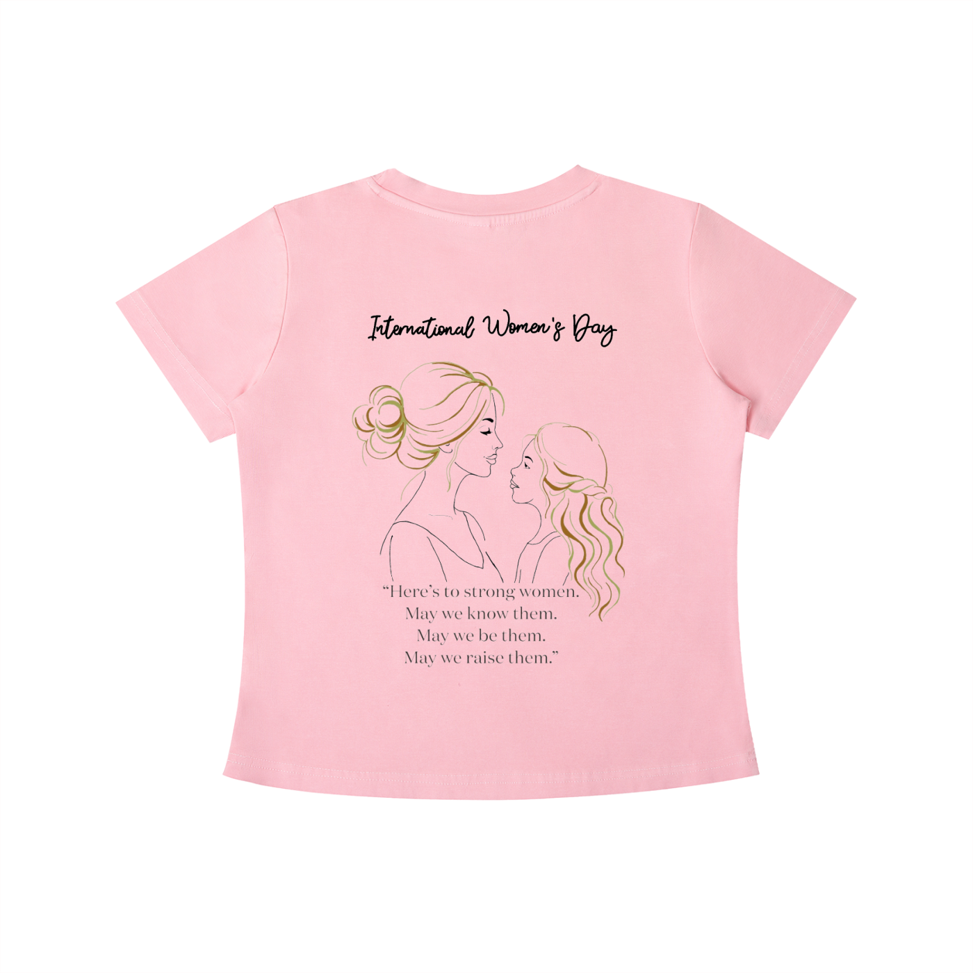 Vintage Wash Slim Fit T-shirt International Women's Day