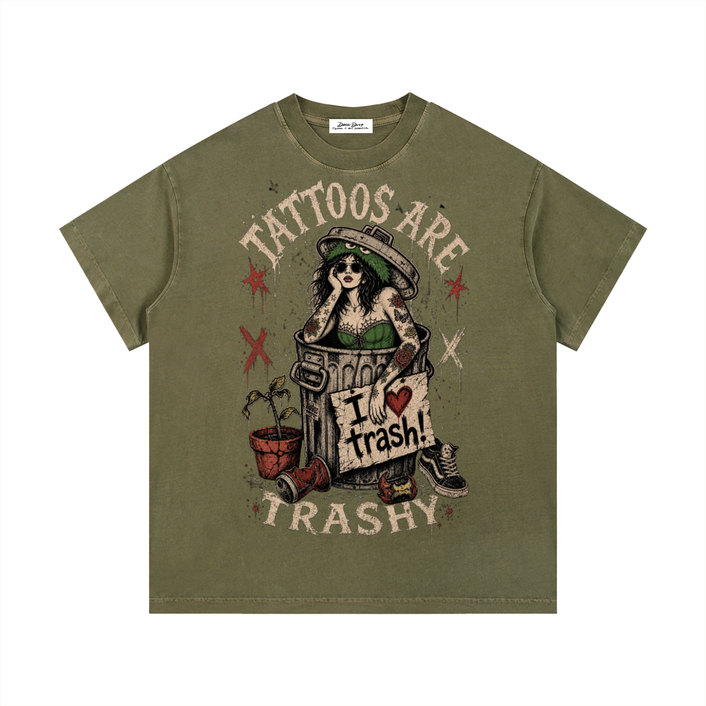 Vintage Wash Cotton T-Shirt