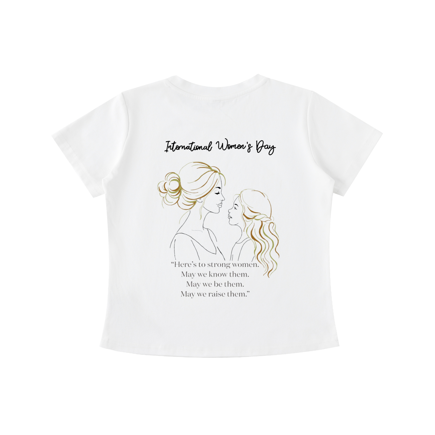 Vintage Wash Slim Fit T-shirt International Women's Day